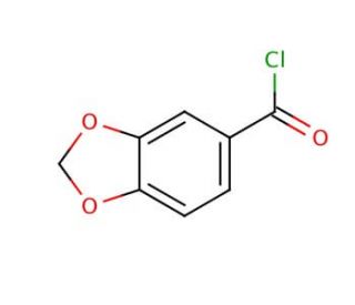 Piperonyloyl chloride (CAS 25054-53-9) - chemical structure image