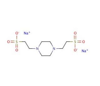 PIPES disodium salt (CAS 76836-02-7) - chemical structure image