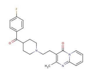 Pirenperone (CAS 75444-65-4) - chemical structure image