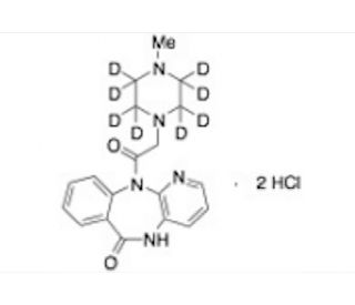 Pirenzepine-d8 Dihydrochloride - chemical structure image
