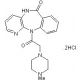 Pirenzepine Dihydrochloride (CAS 29868-97-1) - chemical structure image