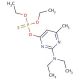Pirimiphos-ethyl (CAS 23505-41-1) - chemical structure image