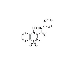 Piroxicam (CAS 36322-90-4) - chemical structure image