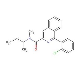 PK 11195 (CAS 85532-75-8) - chemical structure image
