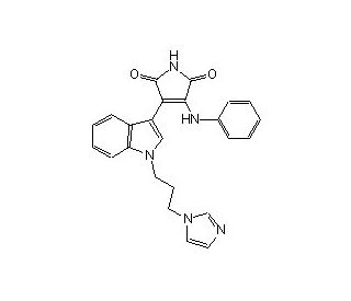 PKC&beta; Inhibitor (CAS 257879-35-9) - chemical structure image