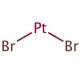 Platinum(II) bromide (CAS 13455-12-4) - chemical structure image