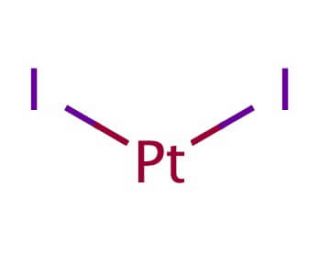 Platinum(II) iodide (CAS 7790-39-8) - chemical structure image