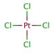 Platinum(IV) chloride (CAS 13454-96-1) - chemical structure image