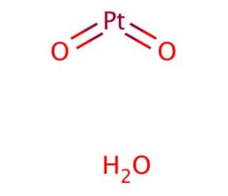 Platinum(IV) oxide monohydrate (CAS 12137-21-2) - chemical structure image