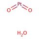 Platinum(IV) oxide monohydrate (CAS 12137-21-2) - chemical structure image