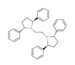(&plus;)-1,2-Bis((2S,5S)-2,5-diphenylphospholano)ethane (CAS 824395-67-7) - chemical structure image