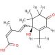 (+)cis,trans-Abscisic Acid-d6 (CAS 21293-29-8 (unlabeled)) - chemical structure image