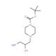 (±)-1-Amino-3-N-(4′-Boc-piperazinyl)-2-propanol (CAS 811841-98-2) - chemical structure image