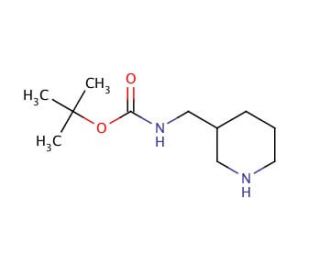 (&plusmn;)-3-(Boc-aminomethyl)piperidine (CAS 142643-29-6) - chemical structure image