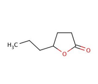 (&plusmn;)-4-Heptanolide (CAS 105-21-5) - chemical structure image