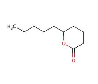 (&plusmn;)-5-Decanolide (CAS 705-86-2) - chemical structure image