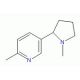 (±)-6-Methylnicotine (CAS 101540-79-8) - chemical structure image