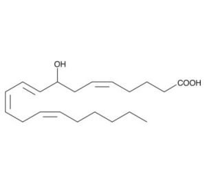 (&plusmn;)8-HETE (CAS 79495-84-4) - chemical structure image