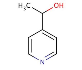 (&plusmn;)-&alpha;-Methyl-4-pyridinemethanol (CAS 42732-22-9) - chemical structure image
