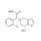 (±)-Clopidogrel hydrochloride (CAS 90055-48-4) - chemical structure image