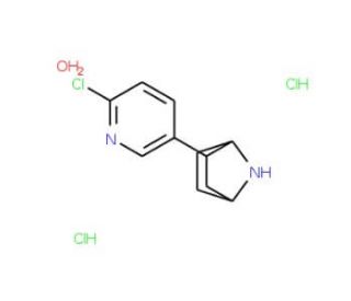(&plusmn;)-Epibatidine dihydrochloride (CAS 166374-43-2) - chemical structure image