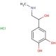 (±)-Epinephrine hydrochloride (CAS 329-63-5) - chemical structure image
