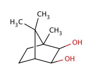 (&plusmn;)-exo,exo-2,3-Camphanediol (CAS 56614-57-4) - chemical structure image