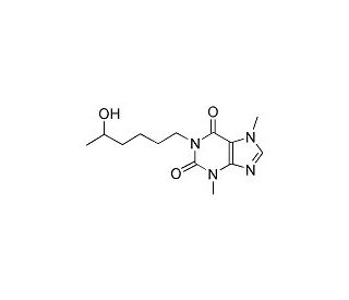 (&plusmn;)-Lisofylline (CAS 6493-06-7) - chemical structure image