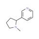(±)-Nicotine-1,2′,3′,4′,5′,6′-13C6, Solution in Methanol -0.025% w/v - chemical structure image