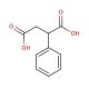 (±)-Phenylsuccinic acid (CAS 635-51-8) - chemical structure image