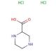 (±)-Piperazine-2-carboxylic acid dihydrochloride (CAS 3022-15-9) - chemical structure image