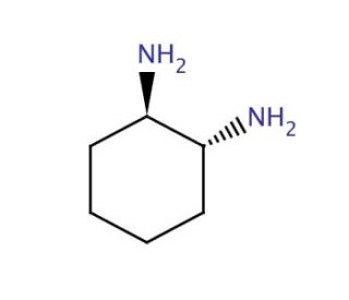 (&plusmn;)-trans-1,2-Diaminocyclohexane (CAS 1121-22-8) - chemical structure image