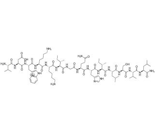 Polistes Mastoparan (CAS 74129-19-4) - chemical structure image