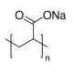 Poly(acrylic acid sodium salt) (Mw ~2,100) (CAS 9003-04-7) - chemical structure image