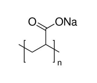 Poly(acrylic acid sodium salt) (Mw ~5,100) (CAS 9003-04-7) - chemical structure image