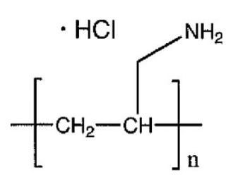 Poly(allylamine hydrochloride) (CAS 71550-12-4) - chemical structure image