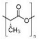 Poly-L-lactid 1.0 dl/g (CAS 26161-42-2) - chemical structure image