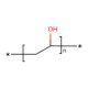 Poly(vinyl alcohol) (CAS 9002-89-5) - chemical structure image