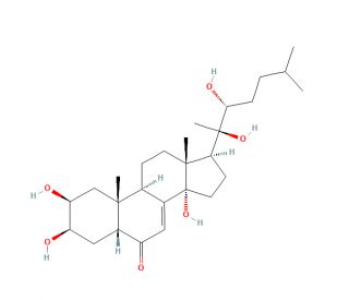 Ponasterone A (CAS 13408-56-5) - chemical structure image