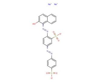 Ponceau BS (CAS 4196-99-0) - chemical structure image