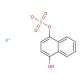 Potassium 1-Hydroxy-4-naphthol Sulfate (CAS 95648-10-5) - chemical structure image