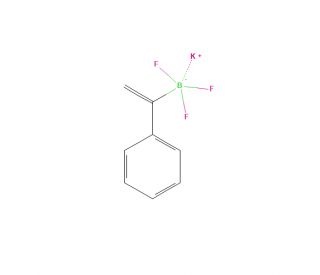 Potassium (1-phenylvinyl)trifluoroborate (CAS 852626-70-1) - chemical structure image