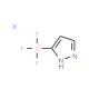 Potassium 1H-pyrazole-5-trifluoroborate (CAS 1013640-87-3) - chemical structure image
