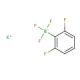 Potassium 2,6-difluorophenyltrifluoroborate (CAS 267006-25-7) - chemical structure image