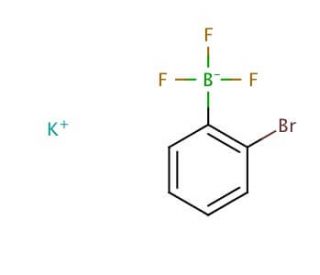 Potassium 2-bromophenyltrifluoroborate (CAS 480445-38-3) - chemical structure image