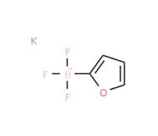 Potassium 2-furantrifluoroborate (CAS 166328-14-9) - chemical structure image
