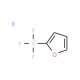 Potassium 2-furantrifluoroborate (CAS 166328-14-9) - chemical structure image