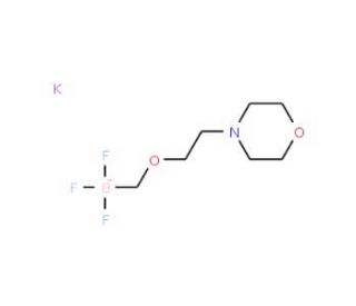 Potassium [2-(morpholin-4-yl)ethoxy]methyltrifluoroborate (CAS 910251-18-2) - chemical structure image