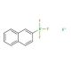 Potassium 2-naphthalenetrifluoroborate (CAS 668984-08-5) - chemical structure image