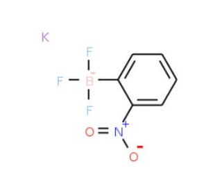 Potassium (2-nitrophenyl)trifluoroborate (CAS 850623-64-2) - chemical structure image